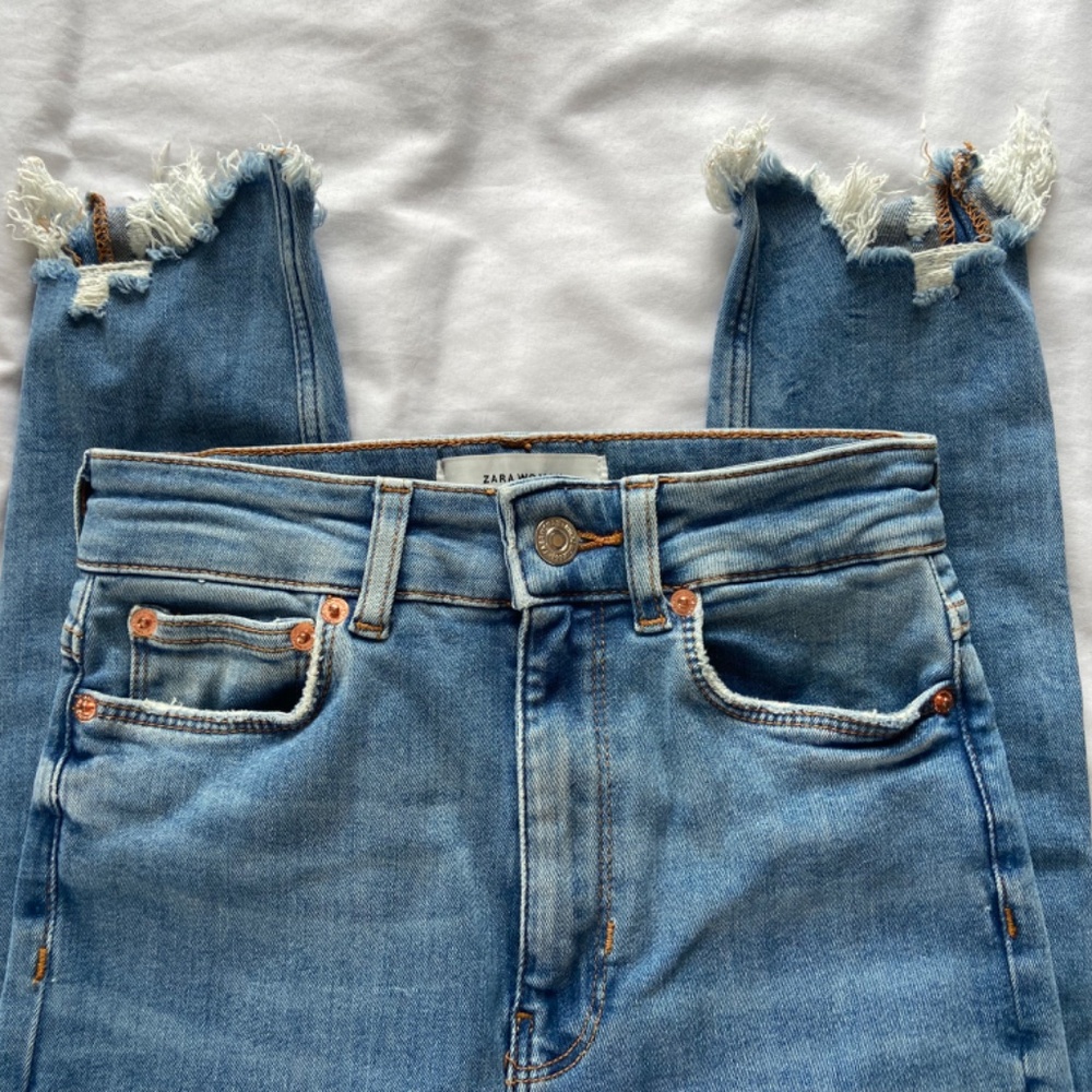 ZARA High Waisted Skinny Jeans